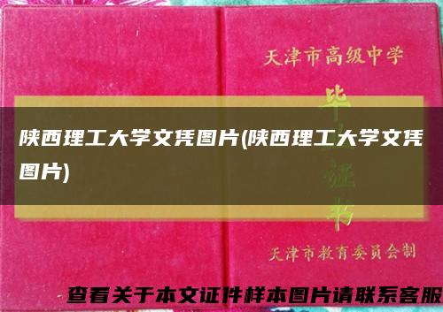 陜西理工大學文憑圖片(陜西理工大學文憑圖片)縮略圖