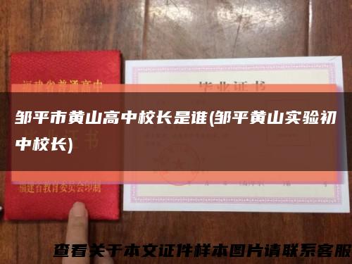 鄒平市黃山高中校長是誰(鄒平黃山實驗初中校長)縮略圖