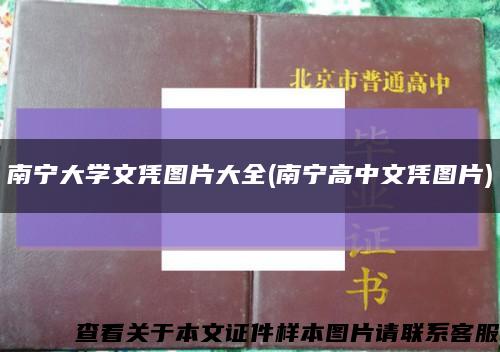 南寧大學文憑圖片大全(南寧高中文憑圖片)縮略圖