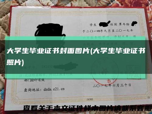 大學生畢業證書封面圖片(大學生畢業證書照片)縮略圖