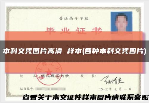 本科文憑圖片高清 樣本(各種本科文憑圖片)縮略圖