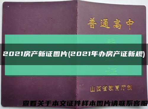 2021房產新證圖片(2021年辦房產證新規)縮略圖