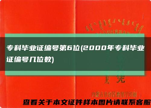 ?？飘厴I證編號第6位(2000年?？飘厴I證編號幾位數)縮略圖
