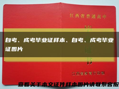 自考、成考畢業證樣本、自考、成考畢業證圖片縮略圖
