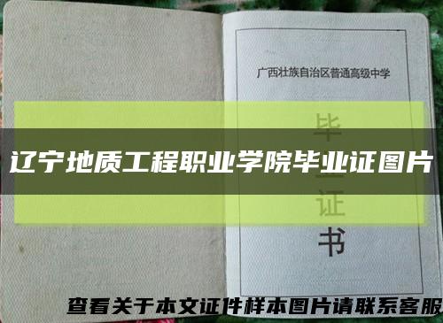 遼寧地質工程職業學院畢業證圖片縮略圖
