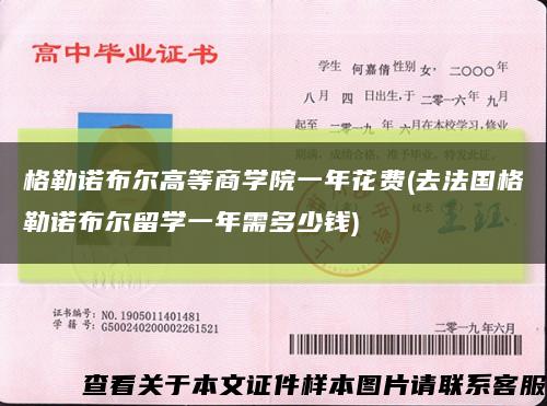 格勒諾布爾高等商學院一年花費(去法國格勒諾布爾留學一年需多少錢)縮略圖