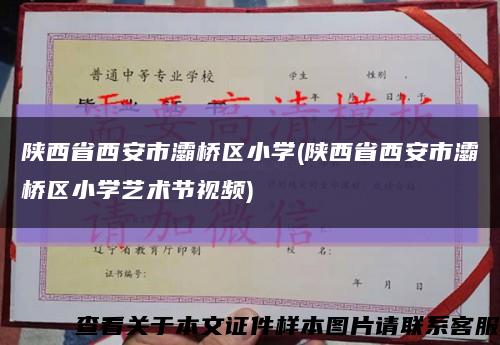 陜西省西安市灞橋區小學(陜西省西安市灞橋區小學藝術節視頻)縮略圖