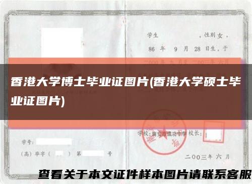 香港大學博士畢業證圖片(香港大學碩士畢業證圖片)縮略圖