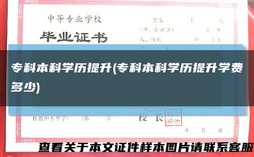 ?？票究茖W歷提升(?？票究茖W歷提升學費多少)縮略圖