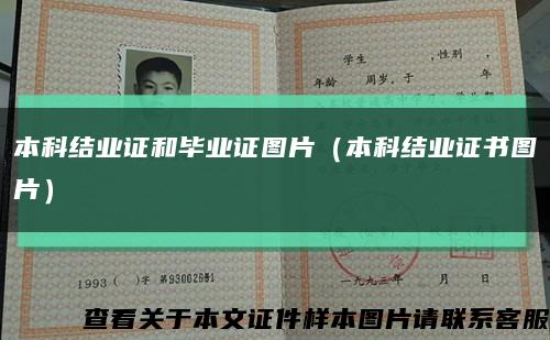 本科結業證和畢業證圖片（本科結業證書圖片）縮略圖