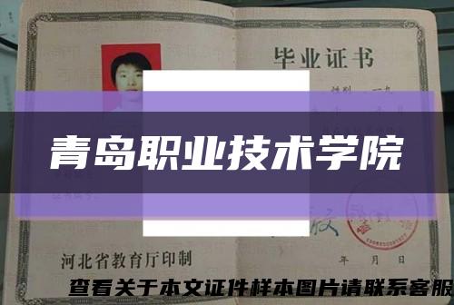 青島職業技術學院縮略圖