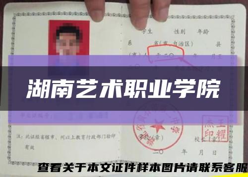 湖南藝術職業學院縮略圖