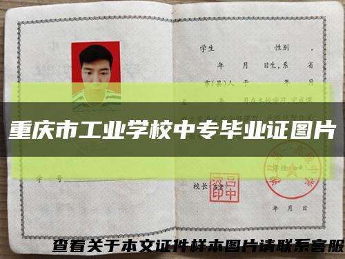 重慶市工業學校中專畢業證圖片縮略圖
