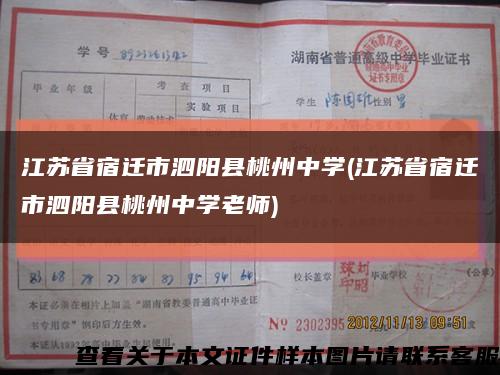 江蘇省宿遷市泗陽縣桃州中學(江蘇省宿遷市泗陽縣桃州中學老師)縮略圖