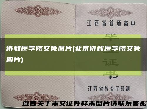 協和醫學院文憑圖片(北京協和醫學院文憑圖片)縮略圖