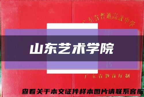 山東藝術學院縮略圖