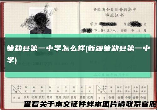 策勒縣第一中學怎么樣(新疆策勒縣第一中學)縮略圖
