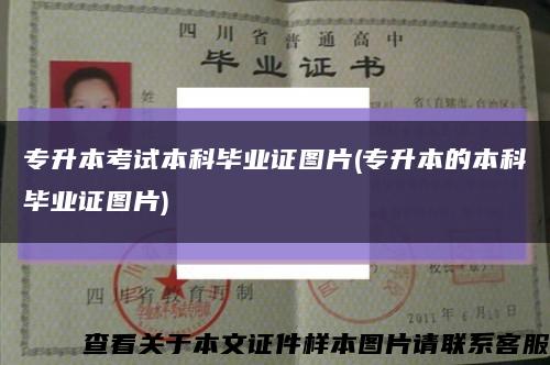 專升本考試本科畢業證圖片(專升本的本科畢業證圖片)縮略圖