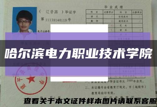 哈爾濱電力職業技術學院縮略圖