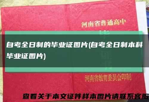 自考全日制的畢業證圖片(自考全日制本科畢業證圖片)縮略圖