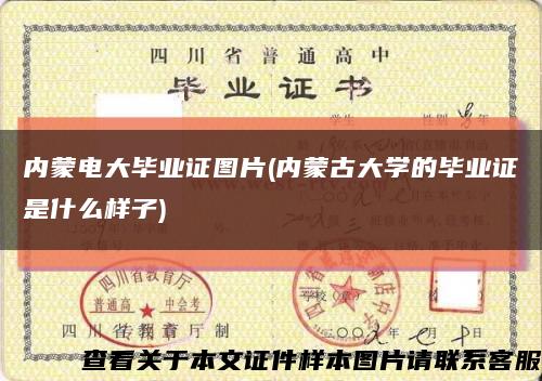 內蒙電大畢業證圖片(內蒙古大學的畢業證是什么樣子)縮略圖
