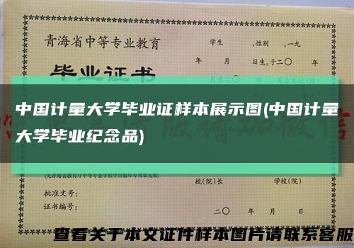 中國計量大學畢業證樣本展示圖(中國計量大學畢業紀念品)縮略圖