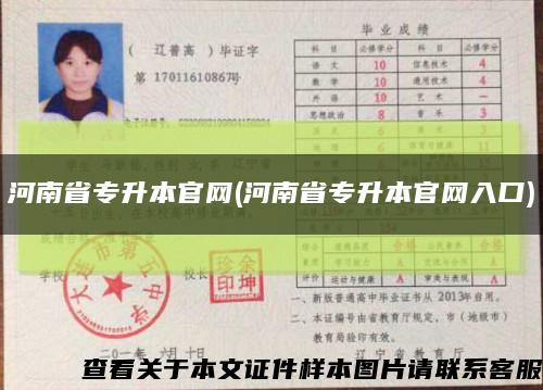 河南省專升本官網(河南省專升本官網入口)縮略圖