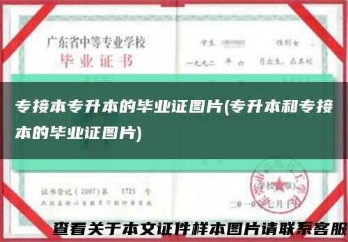 專接本專升本的畢業證圖片(專升本和專接本的畢業證圖片)縮略圖