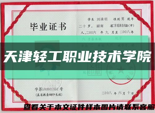 天津輕工職業技術學院縮略圖