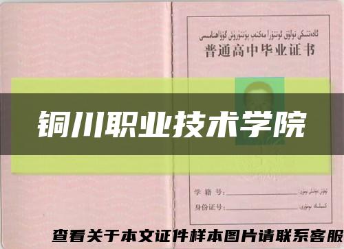 銅川職業技術學院縮略圖