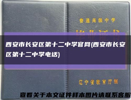 西安市長安區第十二中學官網(西安市長安區第十二中學電話)縮略圖