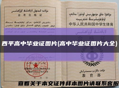 西平高中畢業證圖片(高中畢業證圖片大全)縮略圖