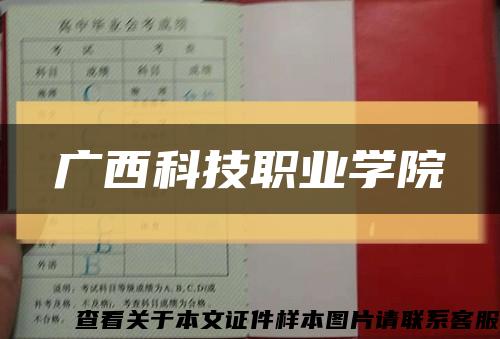 廣西科技職業學院縮略圖