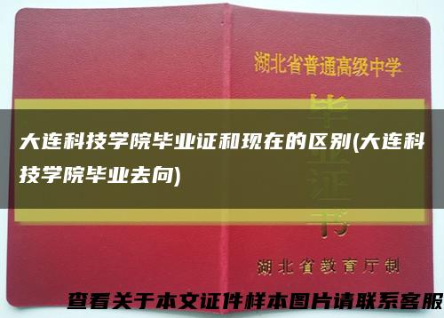 大連科技學院畢業證和現在的區別(大連科技學院畢業去向)縮略圖