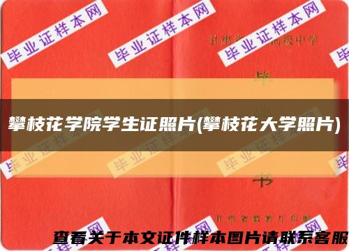 攀枝花學院學生證照片(攀枝花大學照片)縮略圖