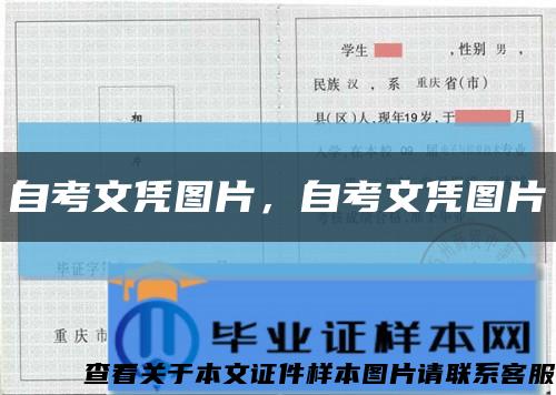 自考文憑圖片，自考文憑圖片縮略圖