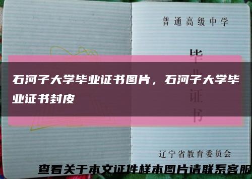 石河子大學畢業證書圖片，石河子大學畢業證書封皮縮略圖