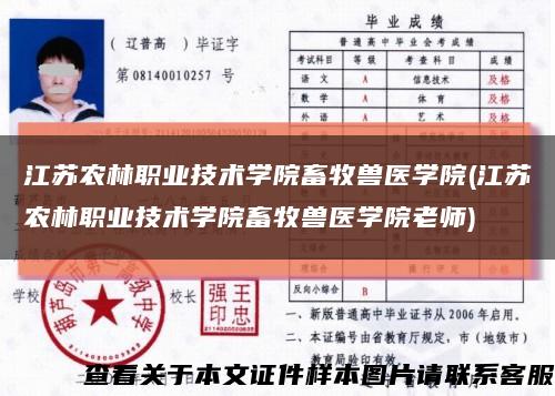 江蘇農林職業技術學院畜牧獸醫學院(江蘇農林職業技術學院畜牧獸醫學院老師)縮略圖