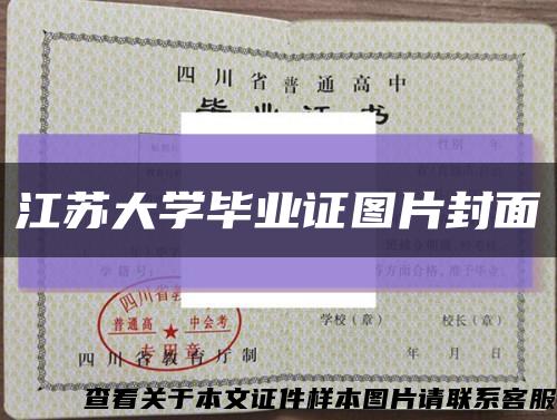 江蘇大學畢業證圖片封面縮略圖