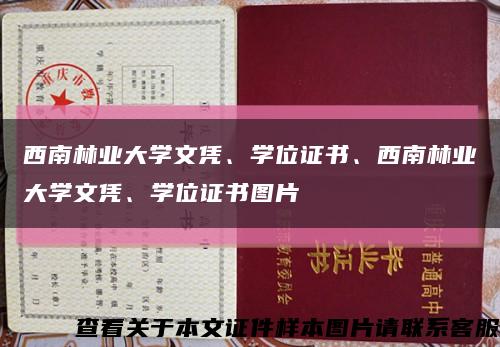 西南林業大學文憑、學位證書、西南林業大學文憑、學位證書圖片縮略圖