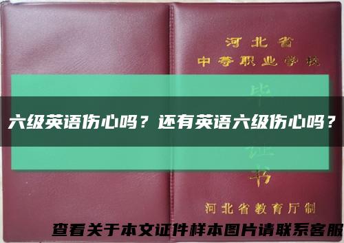 六級英語傷心嗎？還有英語六級傷心嗎？縮略圖