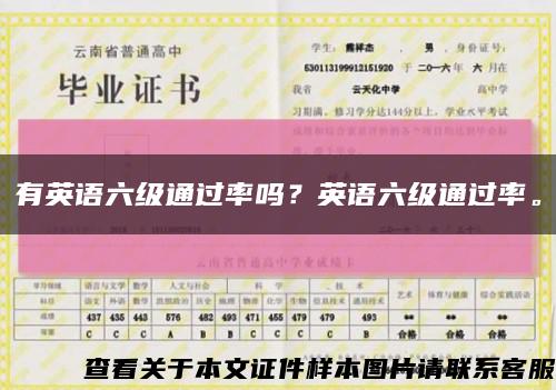 有英語六級通過率嗎？英語六級通過率?？s略圖