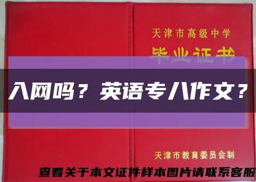入網嗎？英語專八作文？縮略圖