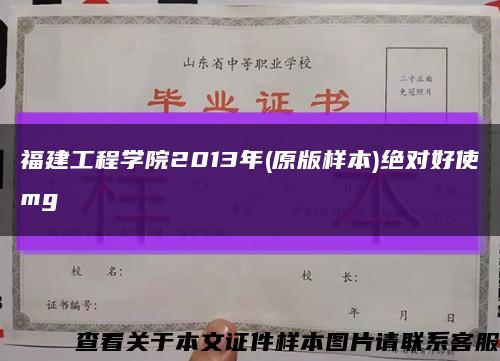 福建工程學院2013年(原版樣本)絕對好使mg縮略圖