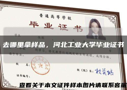 去哪里拿樣品，河北工業大學畢業證書縮略圖