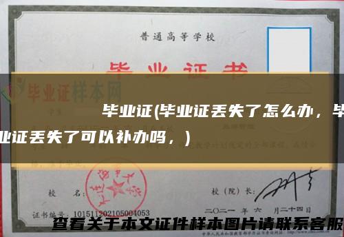Новосибирскийгосударственныйуниверситет畢業證(畢業證丟失了怎么辦，畢業證丟失了可以補辦嗎，)縮略圖