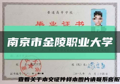 南京市金陵職業大學縮略圖