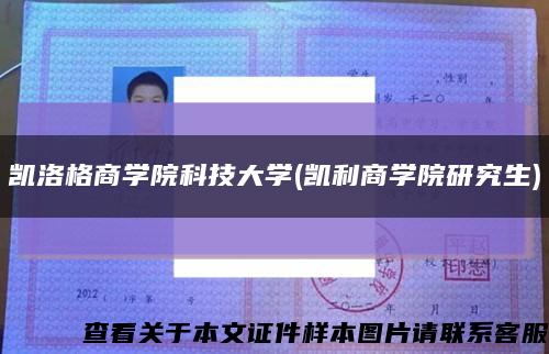 凱洛格商學院科技大學(凱利商學院研究生)縮略圖