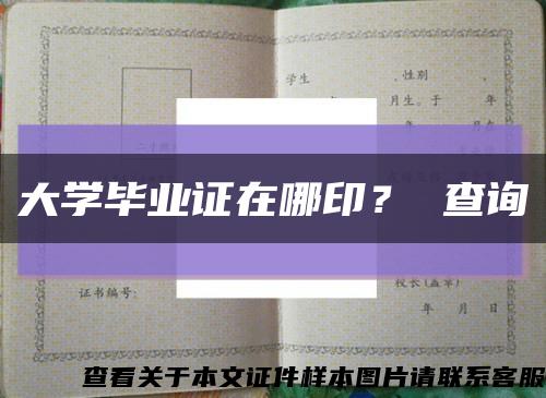 大學畢業證在哪??？ 查詢縮略圖
