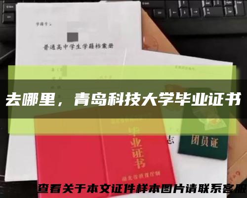 去哪里，青島科技大學畢業證書縮略圖